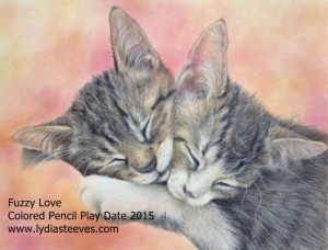 Fuzzy Love Color Pencil Play Date 2015 website