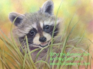 JD in the Summer Sun Art Play Date 2015